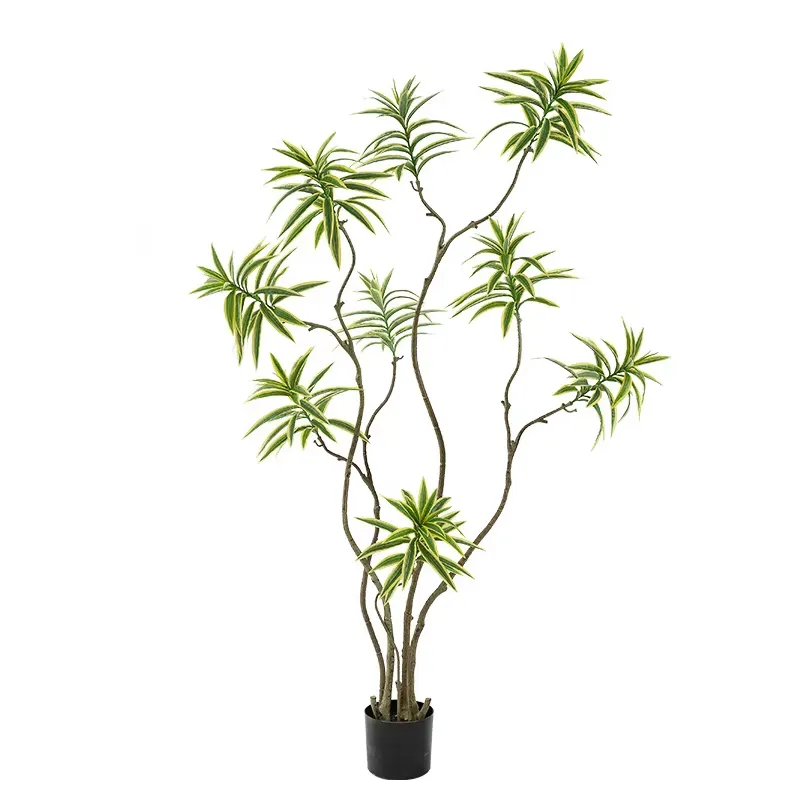 Dracaena Marginata - High-Simulation Lily Bamboo Golden-edge Home Decoration