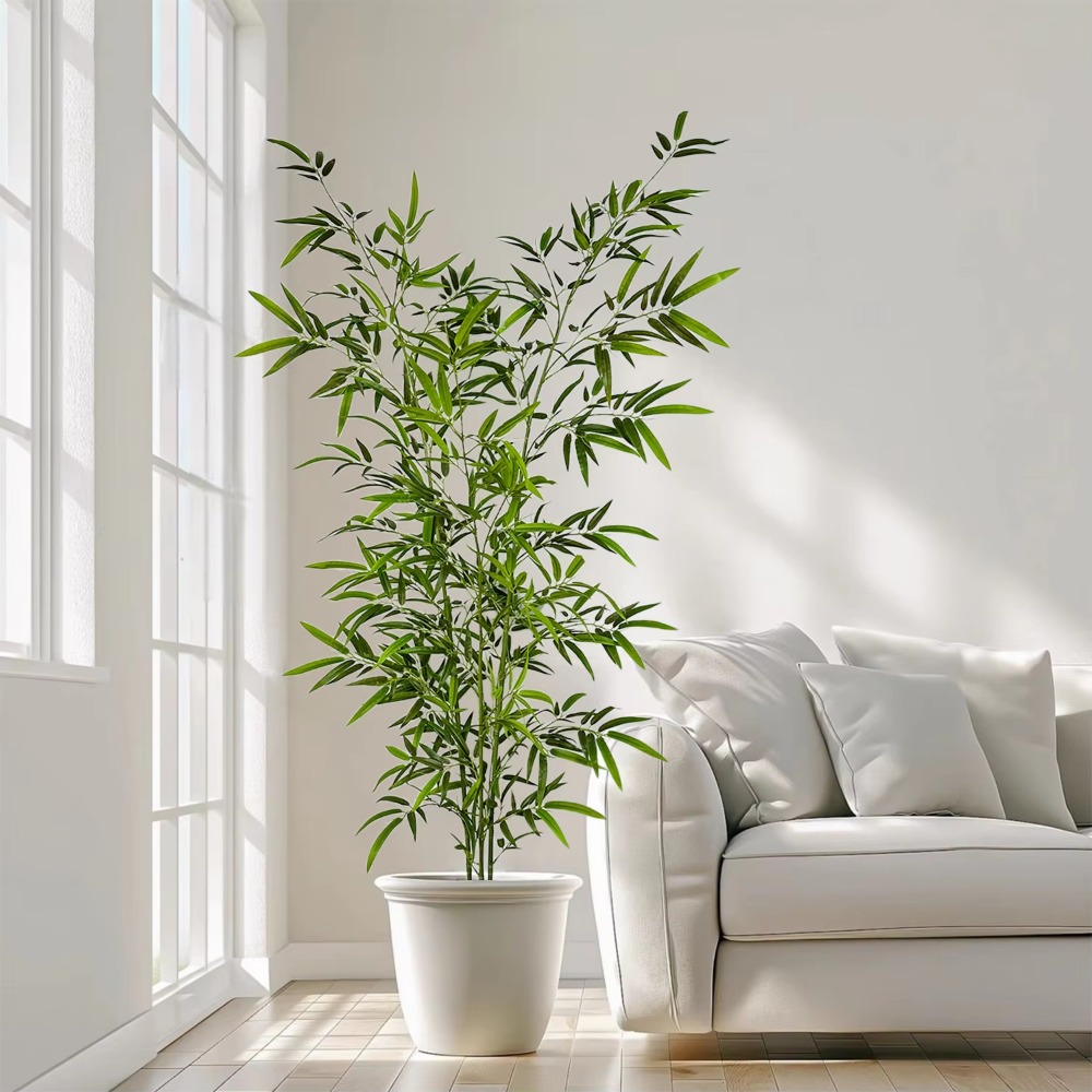 Artificial Green Bamboo PU+PVC - огляд і ціна Ficus Lyrata Tree