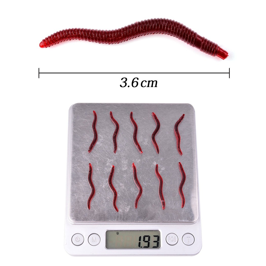 50Pcs Fishing Lures Lifelike F - огляд і ціна Aglaonema Red
